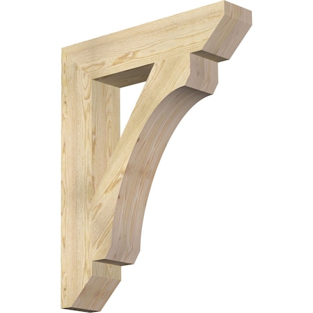 Ekena Millwork Legacy Slat Rough Sawn Bracket, Douglas Fir, 6"W x 30"D x 38"H BKT06X30X38LEC06RDF
